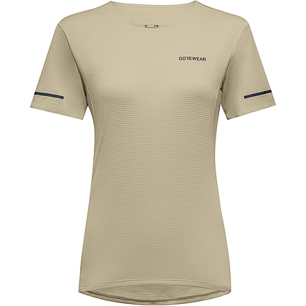 GOREWEAR Contest 2.0 Tee Womens in Tech Beige Medium 8-10 Slim fit 3AB6A30A, 101072-BG00-40