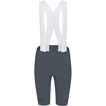 GOREWEAR Distance Bib Cycling Shorts+ Tights 2.0 Womens in Lab Graphite XS 0-2 Form fit Moisture Wicking 64A93A05, 100951-BZ00-36