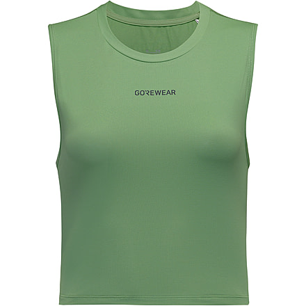 GOREWEAR Everyday Crop Top Womens in Engine Green Large 12-14 Regular fit AE39268F, 101164-DB00-42