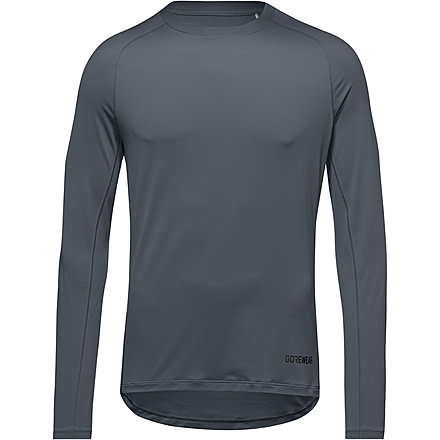GOREWEAR Everyday Long Sleeve Running Shirt Mens in Lab Graphite Medium Regular fit F79B1BD3, 101022-BZ00-L