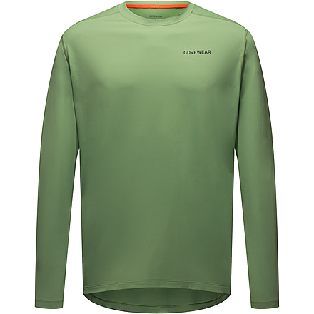 GOREWEAR Everyday Tech Long Sleeve Tee Mens in Engine Green Medium 7D9813A6, 101221-DB00-M