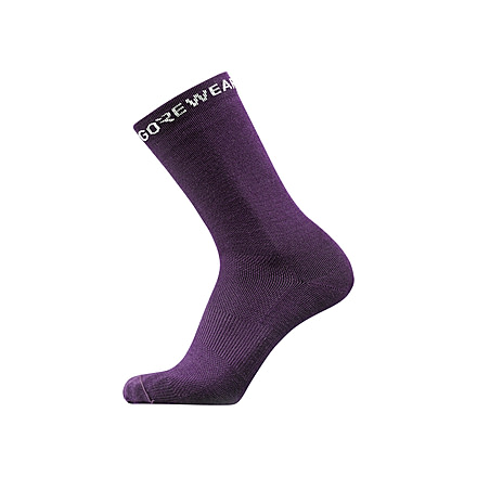 Gorewear GOREWEAR Essential Merino Socks in Purple Indigo 6-7.5 Form fit, 100977-DE00-M