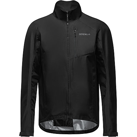 Gorewear GOREWEAR GLIDEWHEEL GORE-TEX Cycling Jacket Mens in Black Large Regular fit Waterproof, 101170-9900-XL