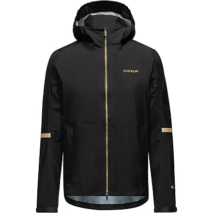 Gorewear GOREWEAR LUPRA 2.0 GORE-TEX LE2 Hooded Cycling Jacket Mens in Black Large Regular fit Waterproof, 101207-9900-L