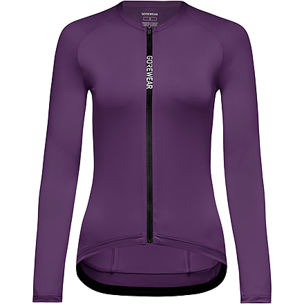 Gorewear GOREWEAR SPINSHIFT Long Sleeve Cycling Jersey Womens in Purple Indigo Small 4-6 Form fit, 101077-DE00-38