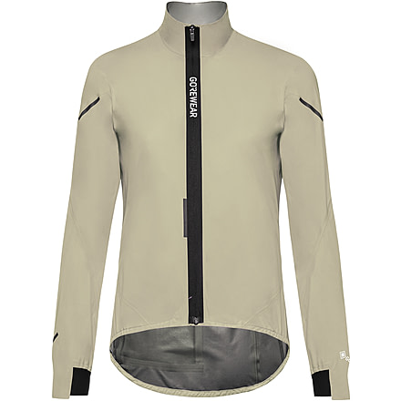 GOREWEAR SPINSHIFT GORE-TEX Cycling Jacket Womens in Tech Beige 2XS Slim fit Waterproof A7727979, 101065-BG00-34