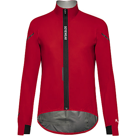 GOREWEAR SPINSHIFT GORE-TEX Cycling Jacket Womens in Utility Red Medium 8-10 Slim fit Waterproof C03870A0, 101065-DA00-40