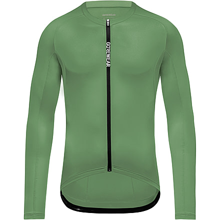 GOREWEAR SPINSHIFT Long Sleeve Cycling Jersey Mens in Engine Green XL Form fit C613DA2A, 101078-DB00-XXL