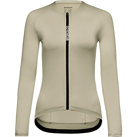 GOREWEAR SPINSHIFT Long Sleeve Cycling Jersey Womens in Tech Beige Large 12-14 Form fit 73A86034, 101077-BG00-42