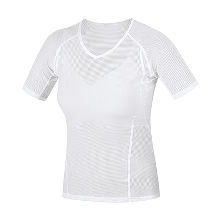 GOREWEAR Womens M Base Layer Shirt in White XL 16-18 Form fit Moisture Wicking 3551F645, 100014-0100-44