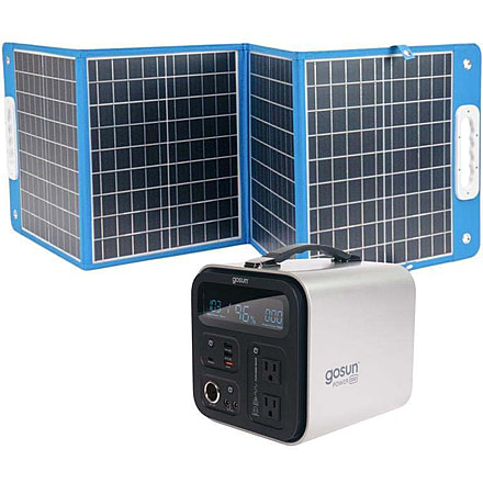 GoSun 550Wh Power Bank &amp; 100W Solar Panel, BEPB5510