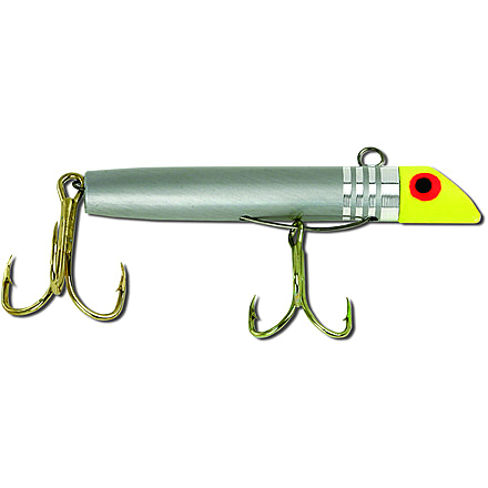 GOT-CHA 300 Series Plug, 2 1/2in #2 &amp; #4 Hooks, 7/8oz, Yellow Chrome/Gold Hook, G302GH