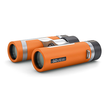 GoView ZOOMR 8x26mm Roof Prism Binoculars, Sunset Orange, 4260527415886