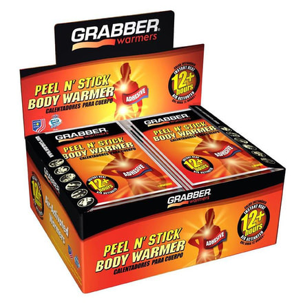Grabber Adhesive Body Warmers, 40 pk. AWES-40