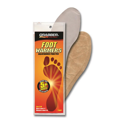 Grabber Insole Foot Warmers, Small/Medium 30 pr. FWSMES-30