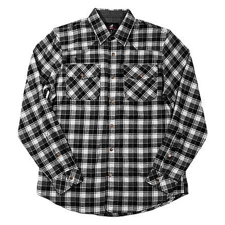 Gramicci Off Trail Plaid Shirt - Mens-Black-Large