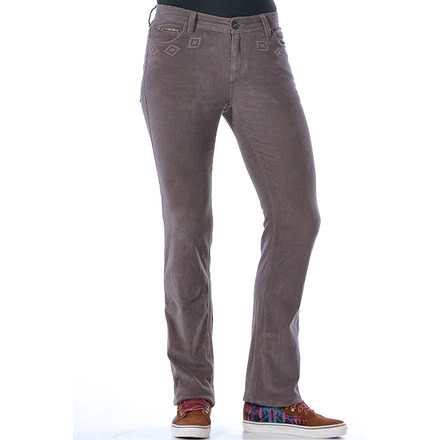 Gramicci Violet Stretch Corduroy Pant - Women's-Mineral Grey-Regular Inseam-4