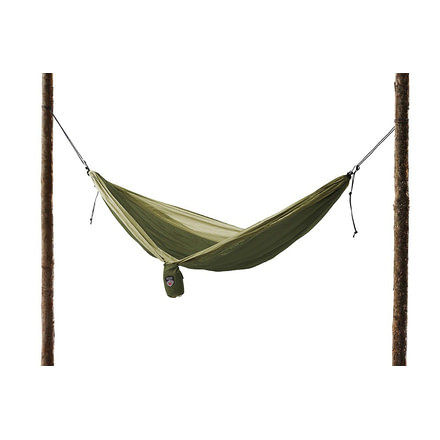 Grand Trunk Single Parachute Nylon Hammock-Olive/Khaki