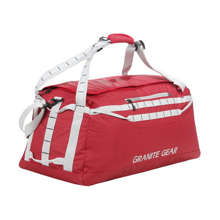 Granite Gear 30 Packable Duffel-Red Rock/Chromium