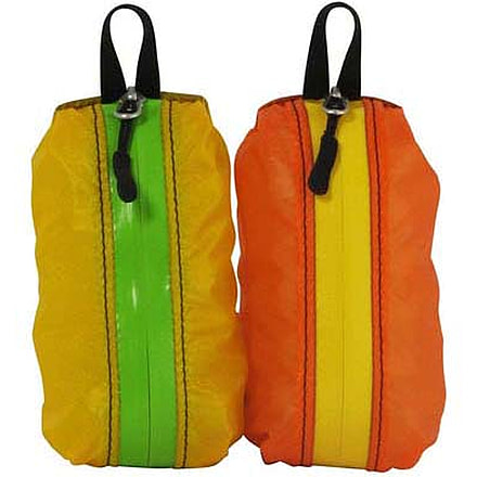 Granite Gear Air ZippDitty 2-Pack, Yellow/Green &amp; Orange/Yellow, 0.6L, 21852-PC