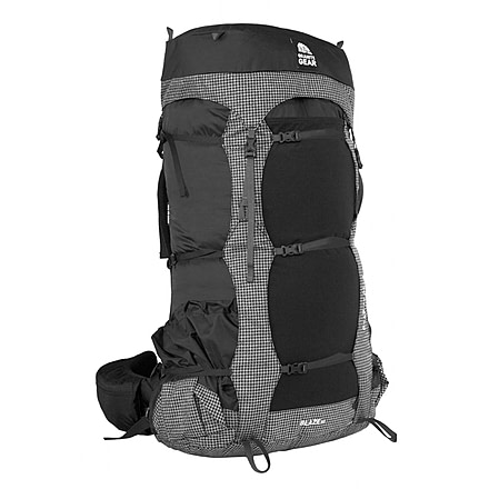 Granite Gear Blaze 60 Backpack - Mens, Black/Black Gingham, Long, 5000027-0001