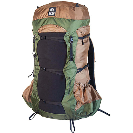 Granite Gear Blaze 60L Eco Backpack, Long Torso, Burbon/Pine, 60L, 52027-7005-PC
