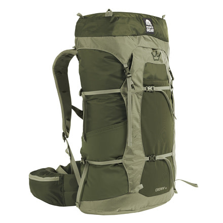 Granite Gear Crown2 60 Pack - Women's-Fatigue/Dried Sage-Short