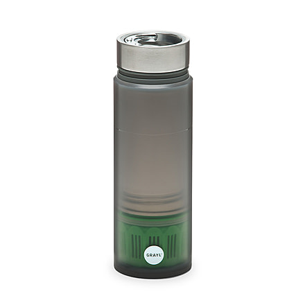 Grayl Quest With Trail Filter - Water Filtration Bottle-Grey