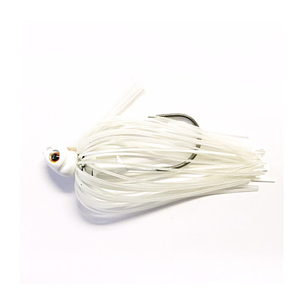 Greenfish Tackle Greenfish Swim Jig white 1/4 oz., GFSJWH14