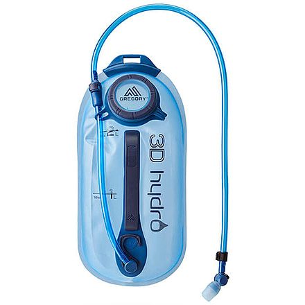 Gregory 3D QuickDry Hydro Reservoir, 2 Liters, Optic Blue, One Size, 145286-5583