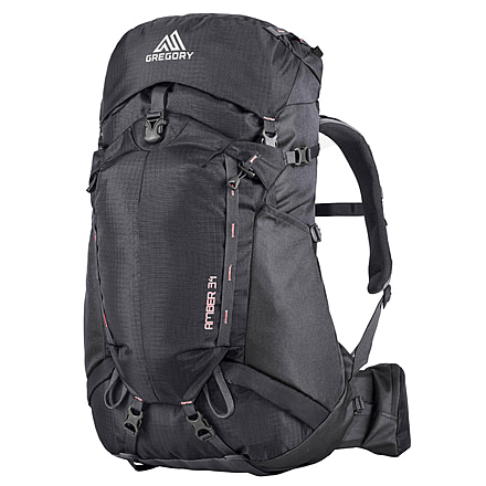 Gregory Amber 34 L Backpack - Women's-Shadow Black/Berry-Small
