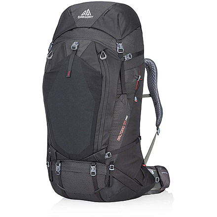 Gregory Baltoro 95 Pro Large Volume Pack,Volcanic Black,Small - Unisex 91620-0662