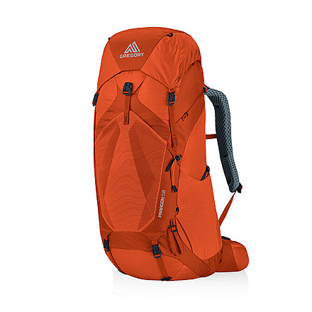 Gregory Paragon 58L Backpack - Mens, Ferrous Orange, Small/Medium, 126846-6397