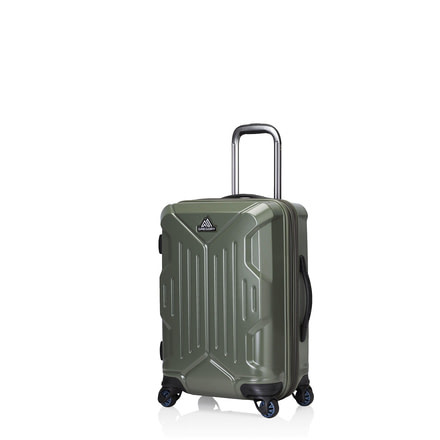 Gregory Quadro Hardcase Roller 22 Luggage,Thyme Green 87005-4851