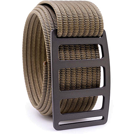 Grip6 Standard Vert Grey Buckle w/Brown Strap, OS, SB-VERT-GML-MS-CUB-1.5-OS