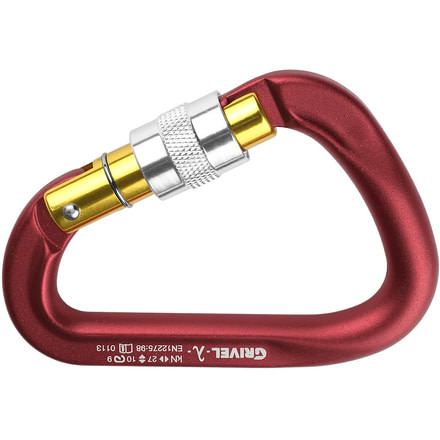 Grivel Lambda HMS Carabiner-Purple