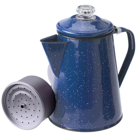GSI Enamelcoffee Perc 12 Cup Blue 15155