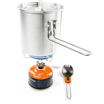 GSI Glacier Stainless Explorer Set, Silver, 68198