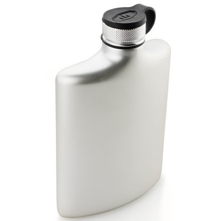 Glacier Stainless Hip Flask-6 oz