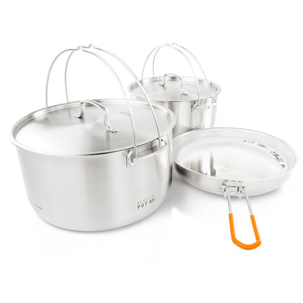 GSI Glacier Stainless Troop Cookset, 68208