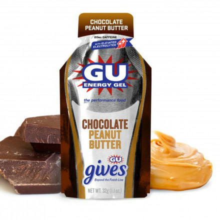 GU Peanut Butter Chocolate Energy Gel-Single