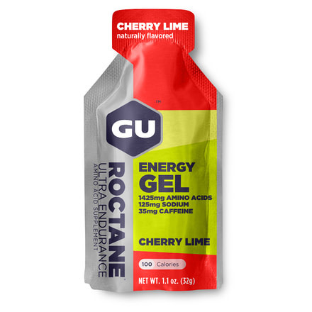 GU Roctane Cherry Lime Endurance Gel-Single