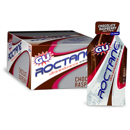GU Roctane Chocolate Raspberry Endurance Gel-24 Pack