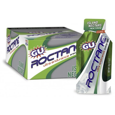 GU Roctane Island Nectars Endurance Gel-24 Pack