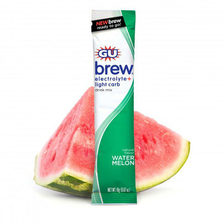 GU Watermelon Electrolyte Brew Packets-Single