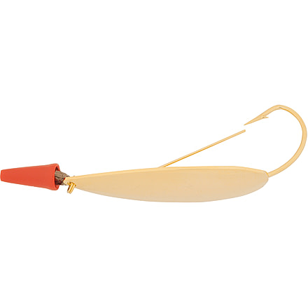 H&amp;H Lure Company The Secret Weedless Spoon, 4/0 Hook, Gold, 1/2oz, RWS12-02