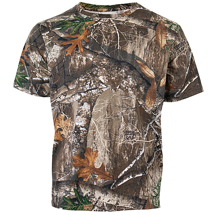Habit Bear Cave Camo Short Sleeve Tee - Mens, Realtree Edge, Medium, TS10005-922-M