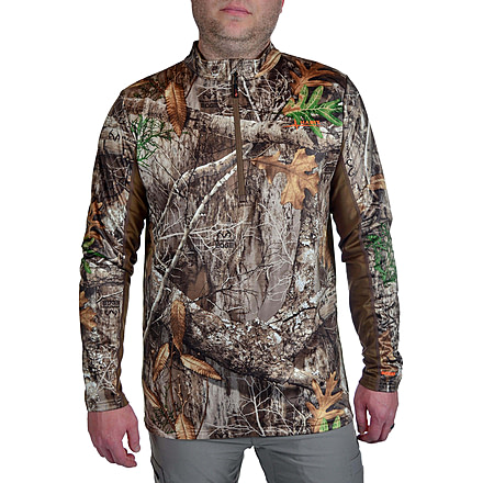 Habit Buck Hills Base Layer Mock - Mens, RT Edge/Cub, Medium, BL-10021-922-M