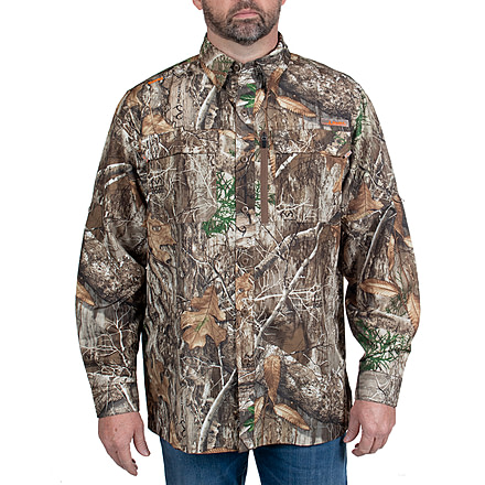 Habit Hatcher Pass Camo Guide Long Sleeve Shirt - Mens, Realtree Edge, Large, TS1477-922-L