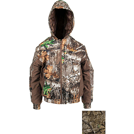 Habit Cedar Insulated Waterproof Bomber - Boy's, Realtree APX, Small, WJ663-R-8-6-YS-3Q6